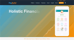 Desktop Screenshot of payactiv.com